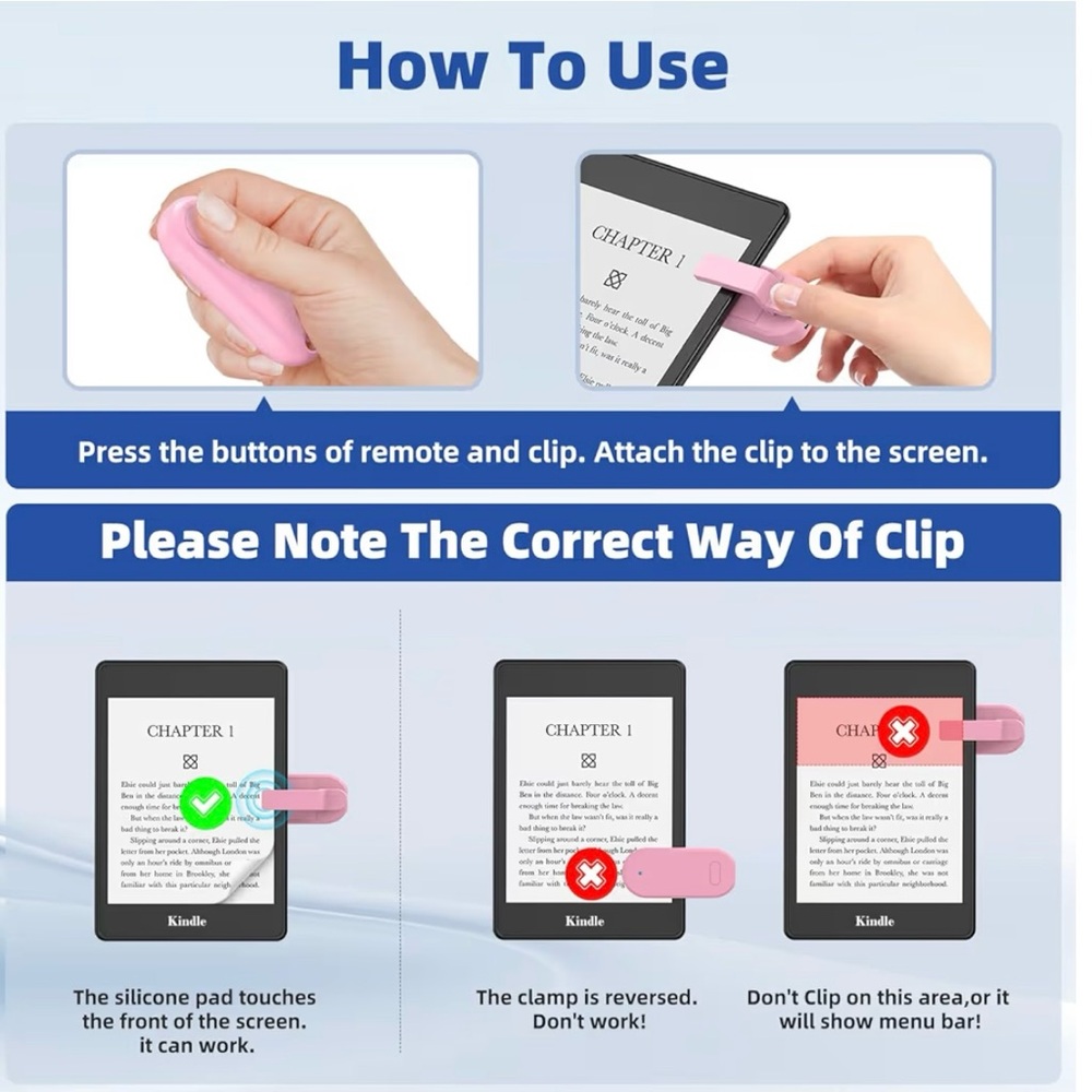 Page Turner for Kindle Remote Control - Picture 5 of 8